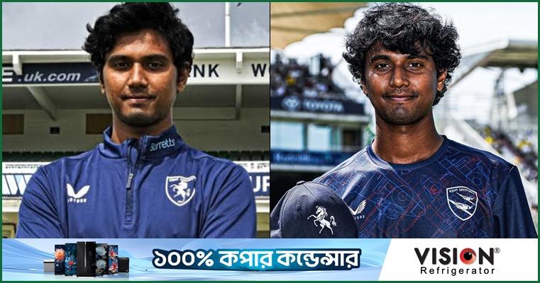কেন্ট হারলেও হাসানের জোড়া উইকেট