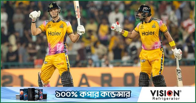 হার্ডি-সামাদের ব্যাটে পিএসএলের চ্যাম্পিয়ন পেশোয়ার