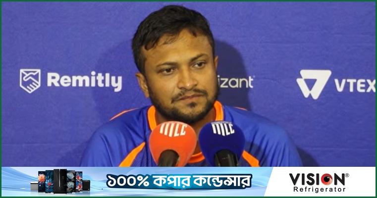 আমার চোখ এখন পুরোপুরি ভালো : সাকিব