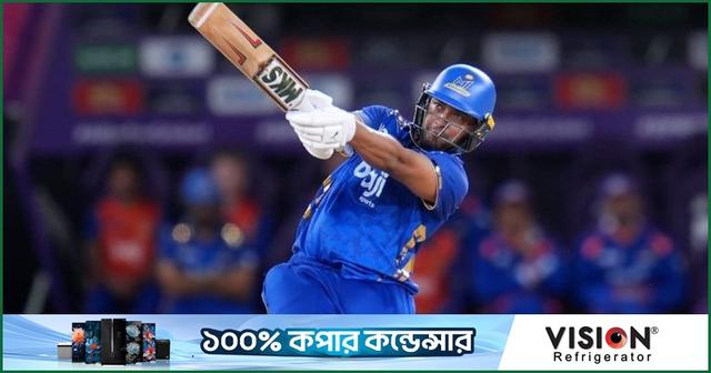 সাকিবের লড়াকু ইনিংসের পরও হারল এমিরেটস