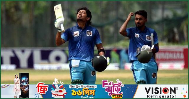 বিজয়ের দুর্দান্ত সেঞ্চুরিতে ভর করে তামিমদের হারাল গাজী গ্রুপ