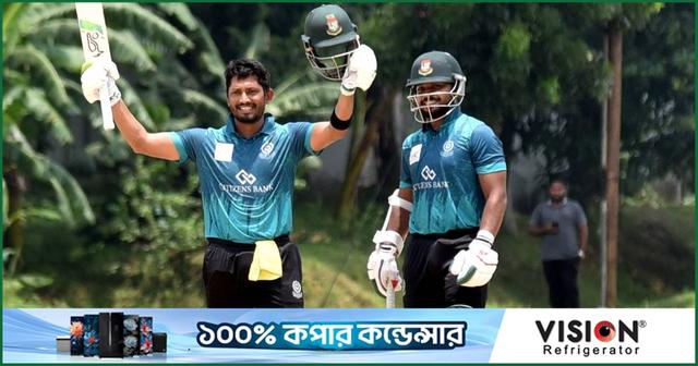 বিজয়-ইমনের টর্নেডো শতকে মোহামেডানের রান পাহাড়