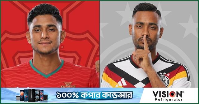 পেশোয়ারের চোখে নাহিদ রানা পর্তুগাল, শরিফুল জার্মানি!